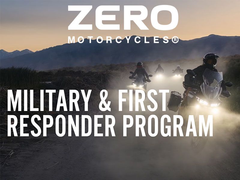 Zero Motorcycles - Military & First Responder Program