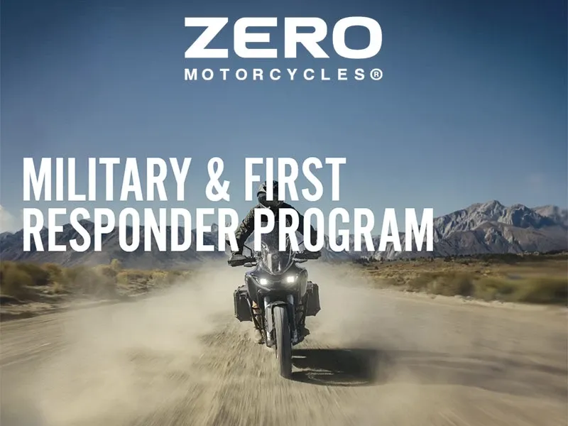 Zero Motorcycles - Military & First Responder Program