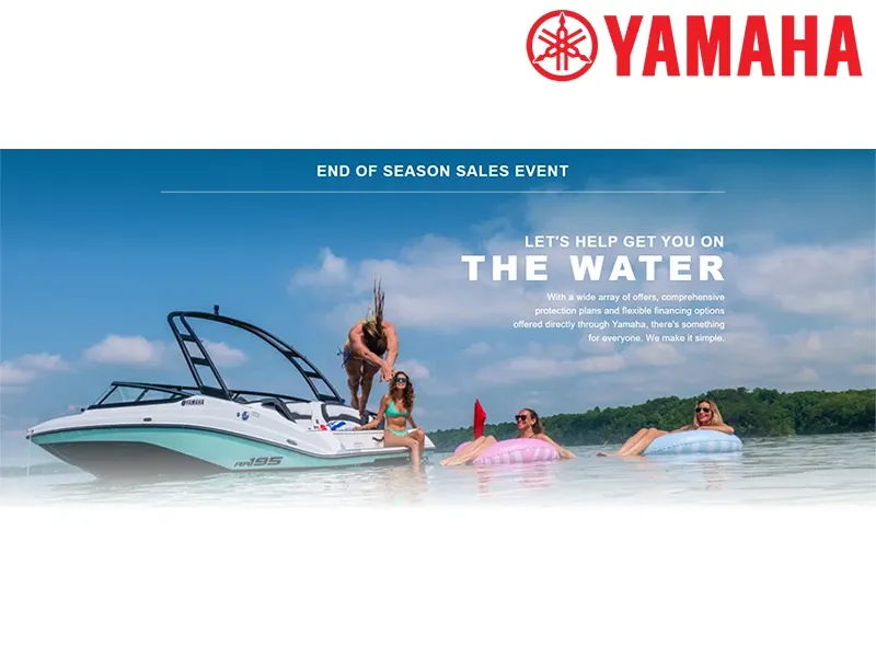 End Of Season Sales Event - Boats