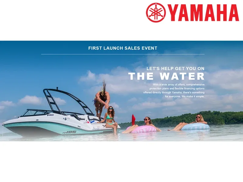 First Launch Sales Event - Boats