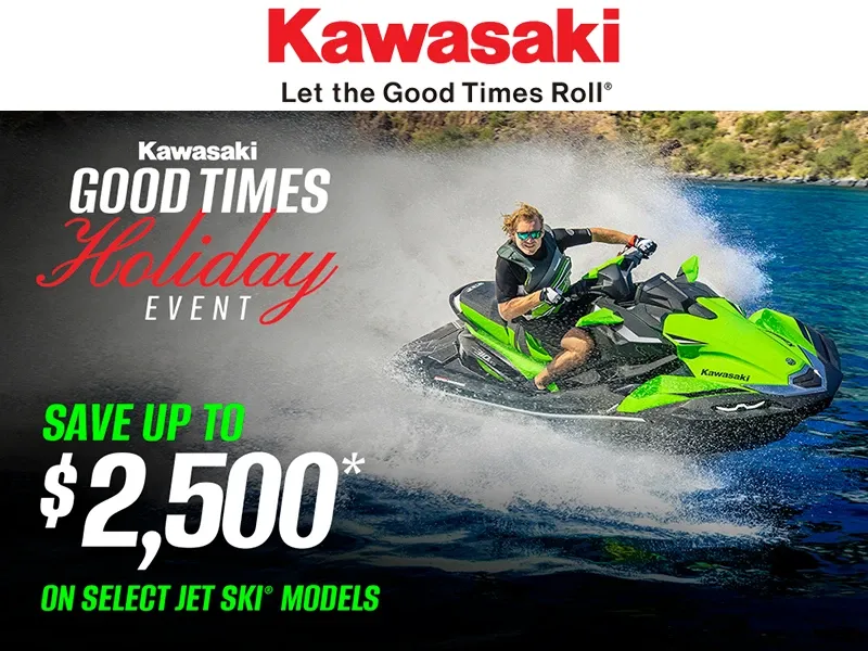Kawasaki - Save Up to $2,500 on Select Jet Ski Models