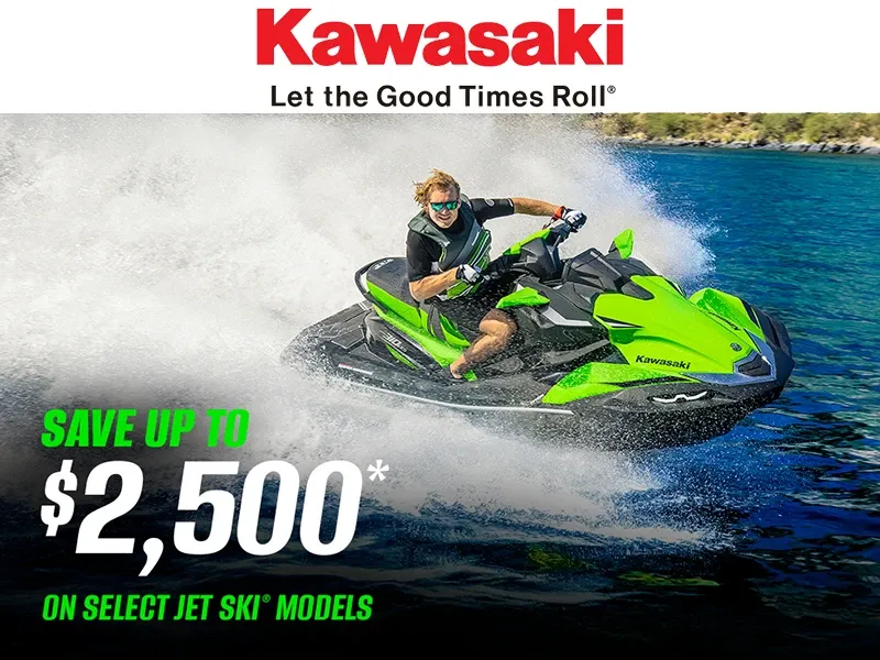 Kawasaki - Save Up to $2,500 on Select Jet Ski Models