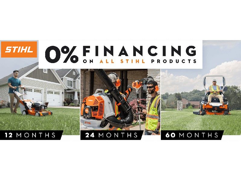 Stihl - 0% Financing Options