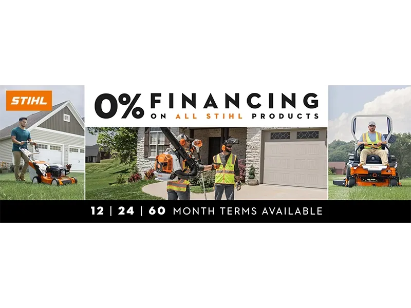 Stihl - 0% Financing Options