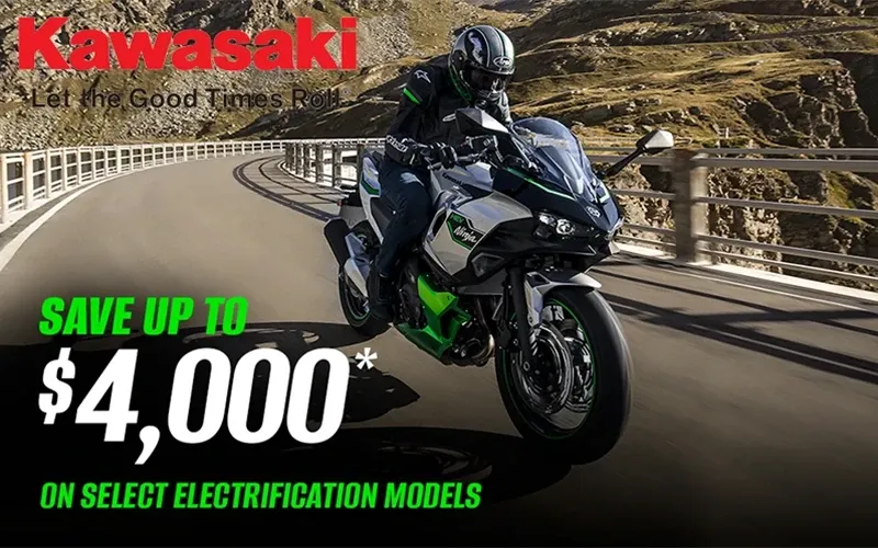 Kawasaki - Save Up To $4,000* on Select Electrification Models