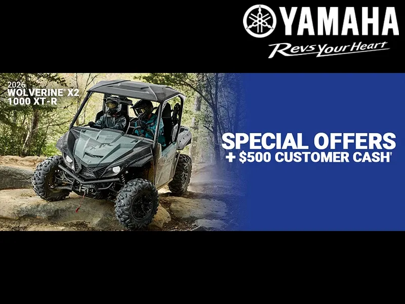 Limited Time Offers On Side-By-Sides!