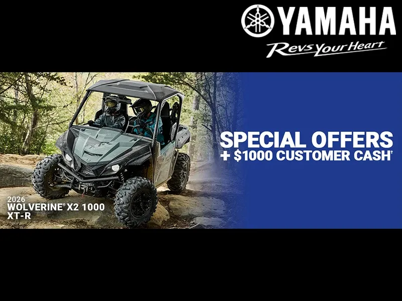 Limited Time Offers On Side-By-Sides!