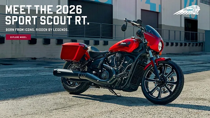 Indian Motorcycle - Meet The 2026 Sport Scout RT