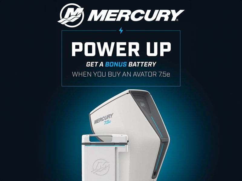 Mercury Marine - Power Up Get A Bonus Battery