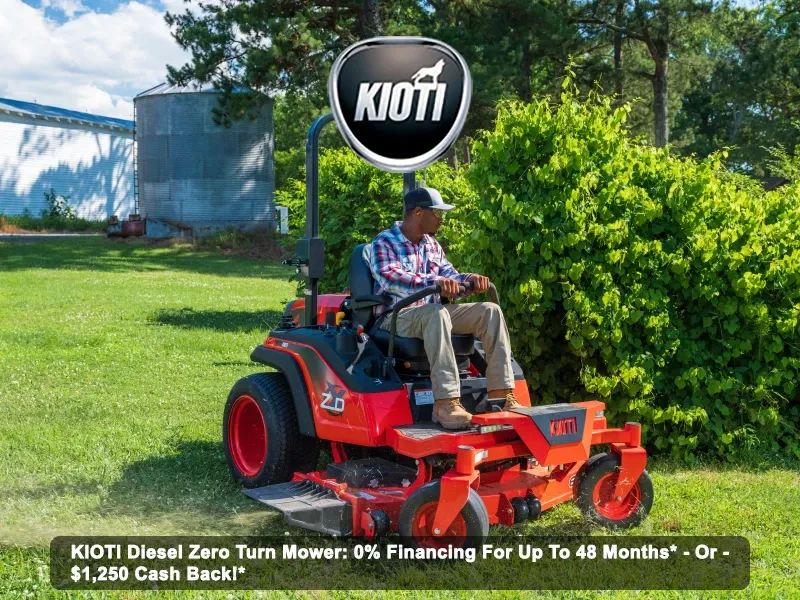 2025 KIOTI ZXD 72 in. KIOTI 1.2L 3 Cylinder 24.5 hp Lawn Mowers