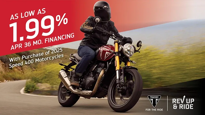 Triumph - Rev Up & Ride Sales Event