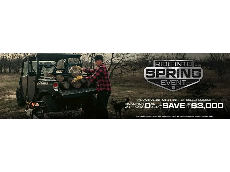 Segway Powersports - Ride Into Spring Event - Utility | Promotion