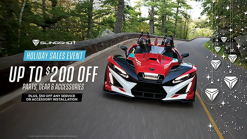 Slingshot - Up To $200 Off Parts And Accessories