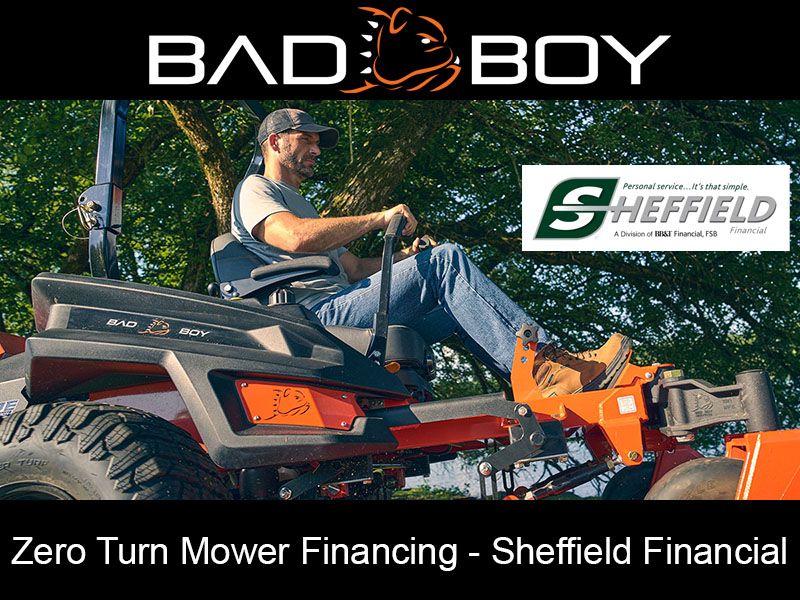 Bad Boy Mowers - Zero Turn Mower Financing - Sheffield Financial