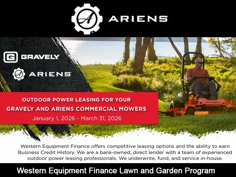 Ariens USA - Western Equipment Finance Lawn and Garden Program