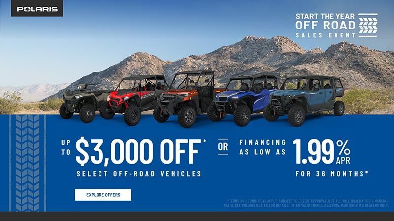 Polaris - Start The Year Off Road Sales Event