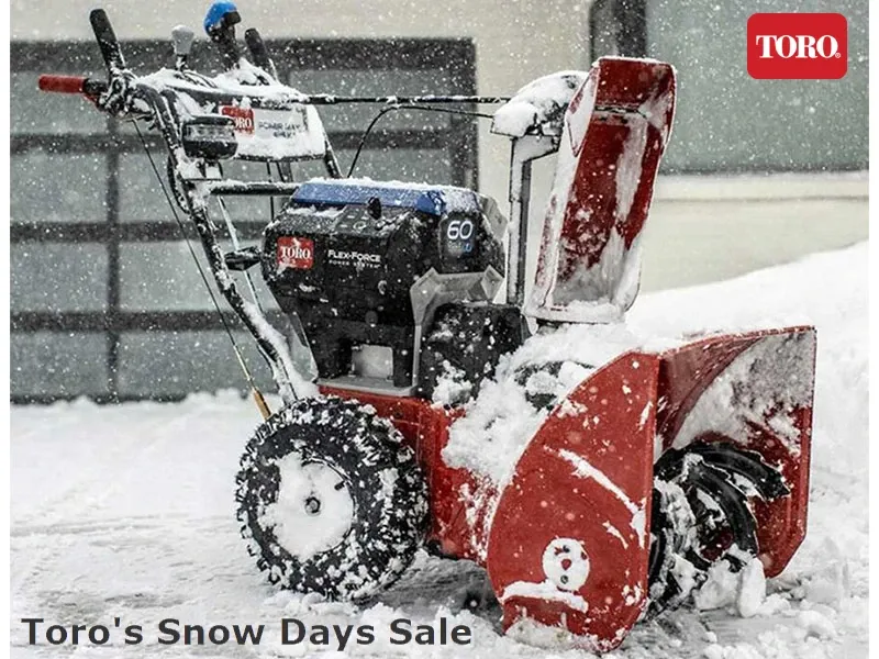 Toro - Toro's Snow Days Sale