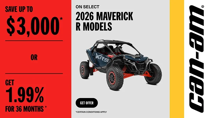 2026リフトアップマシン サーマークールリフト Can-Am Can-Am - Save up to $3,000 or get 1.99% for 36 months on