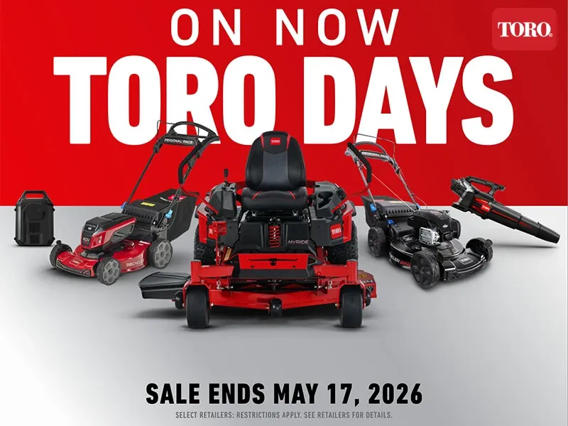 Toro - On Now Toro Days