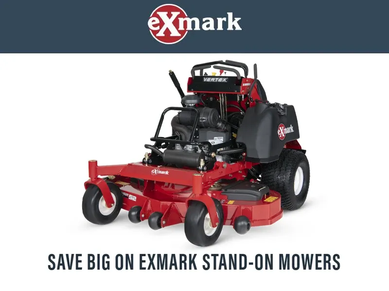 Exmark - Save Big on Exmark Stand-On Mowers