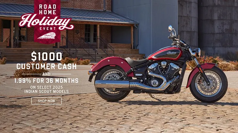 Indian Motorcycle - $1000 Customer Cash