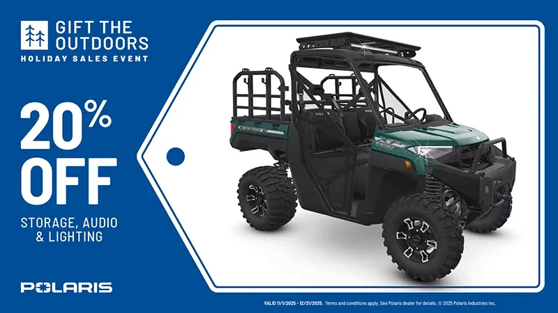 Polaris - 20% Off Storage, Audio & Lighting