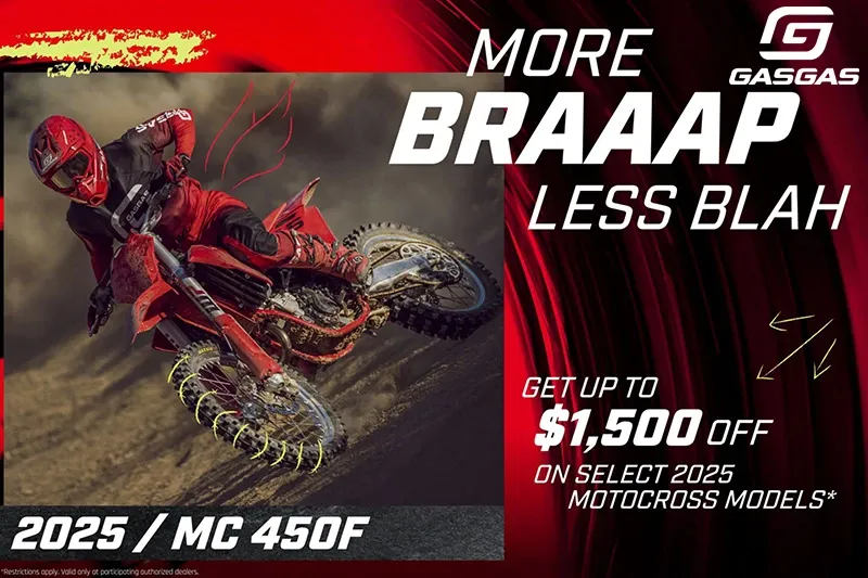 GASGAS - October 2025 Promotions