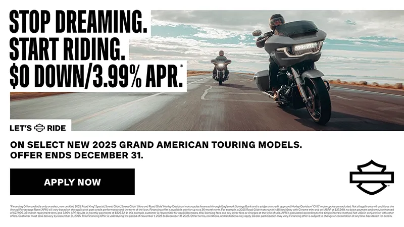 Harley Davidson - Stop Dreaming Start Riding