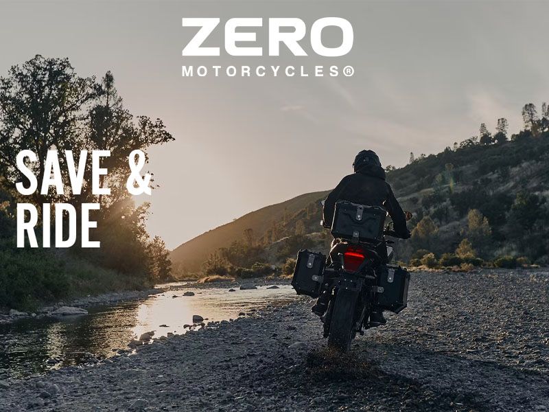 Zero Motorcycles - Save & Ride Retail Promotion