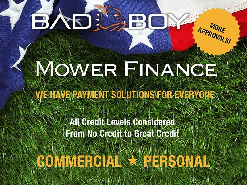 Bad Boy Mowers - Zero Turn Mower Financing - Mower Finance