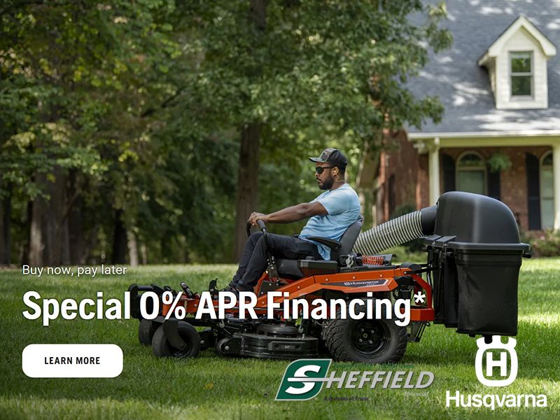 Husqvarna Power Equipment - Financing Options - Sheffield Financial
