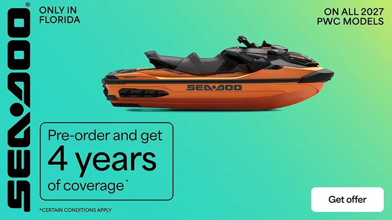 2027 Sea-Doo Spark X Trixx for 3 110 hp + iBR, iDF and Audio in
