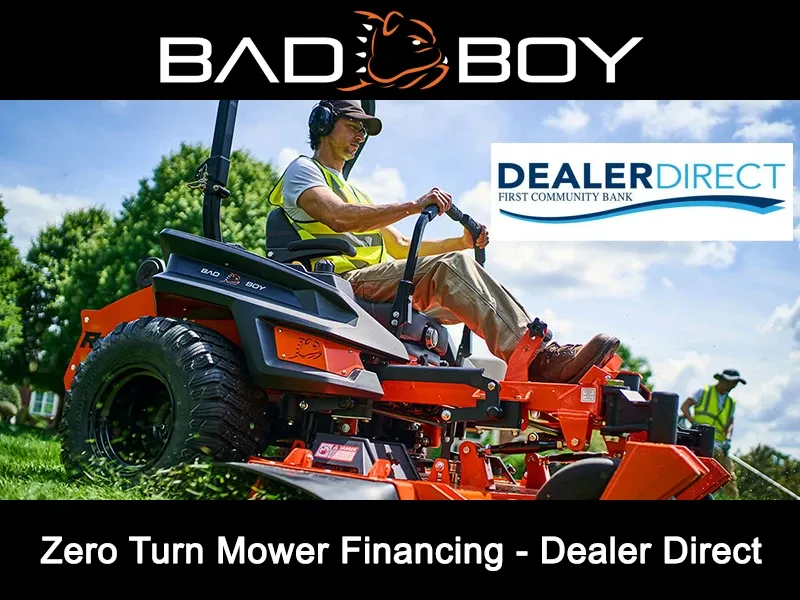 Bad Boy Mowers - Zero Turn Mower Financing - Dealer Direct