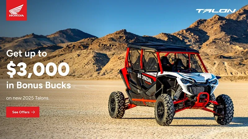 Honda - $3000 Bonus Bucks
