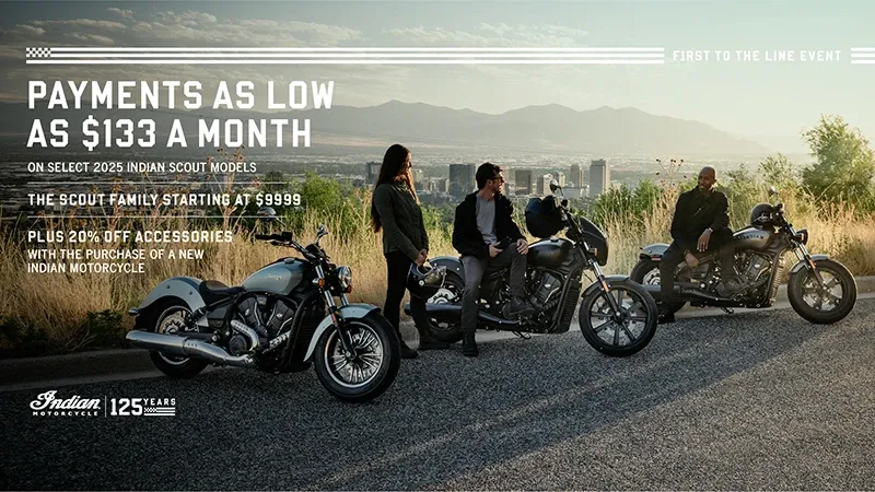 Indian Motorcycle - Payments As Low As $133 A Month