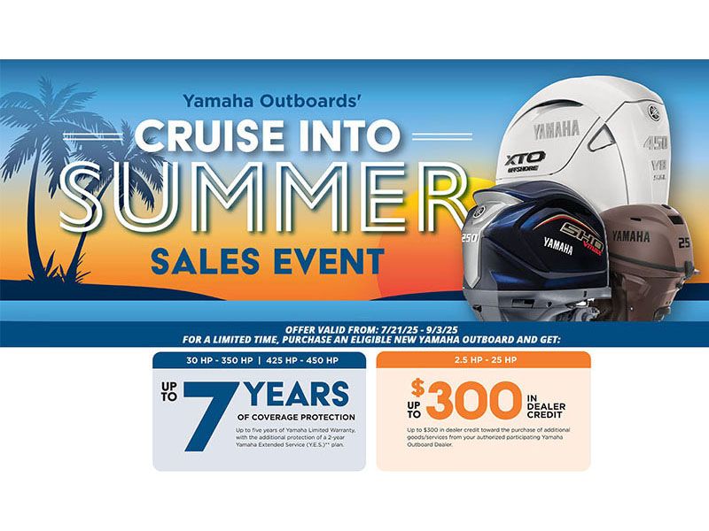 Cruise Into Summer Sales Event