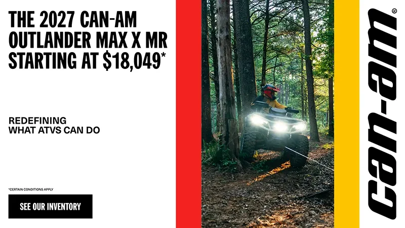 Can-Am - The 2027 Outlander MAX X MR starting at $18,049