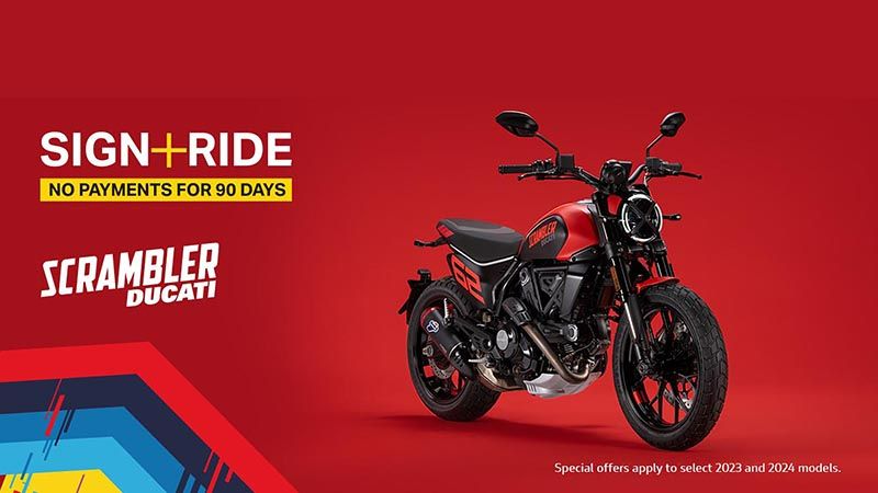 Ducati - Sign & Ride 90 Days No Pay