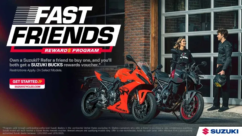 Suzuki - Fast Friends Rewards Program