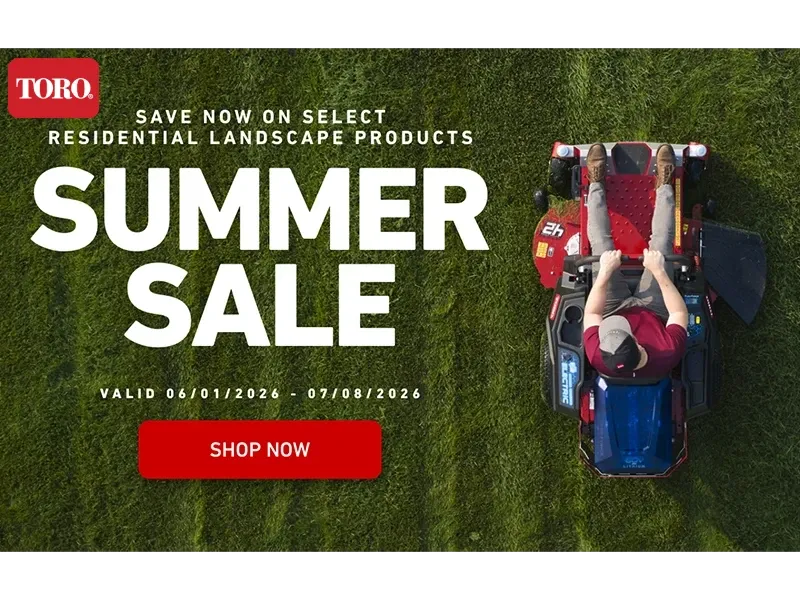 Summer　SALE　⑤ Toro - Summer Sale | Promotion at Carns Powersports, Clearfield PA