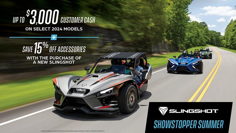 Slingshot - Up To $3000 Customer Cash