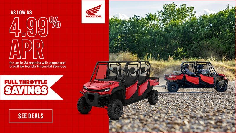 Honda - Full Throttle Savings - 4.99% APR