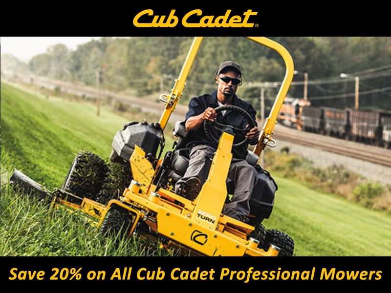 Cub Cadet - Save 20% on All Cub Cadet Professional Mowers