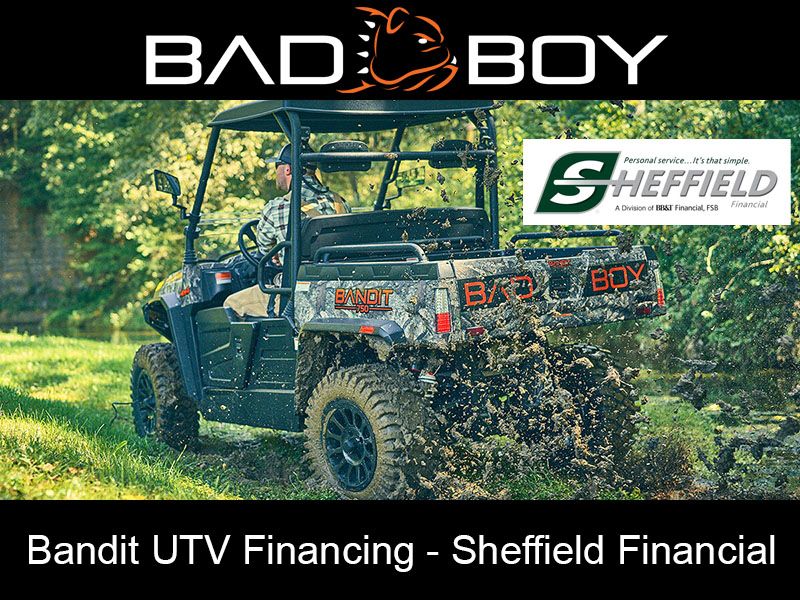 Bad Boy Mowers - Bandit UTV Financing - Sheffield Financial