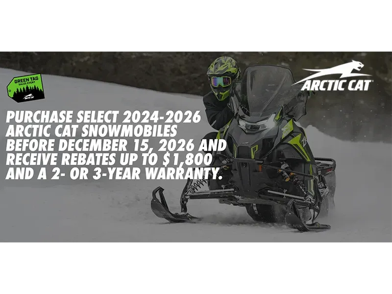Arctic Cat - Green Tag Sales Event | Promotion at Falcon