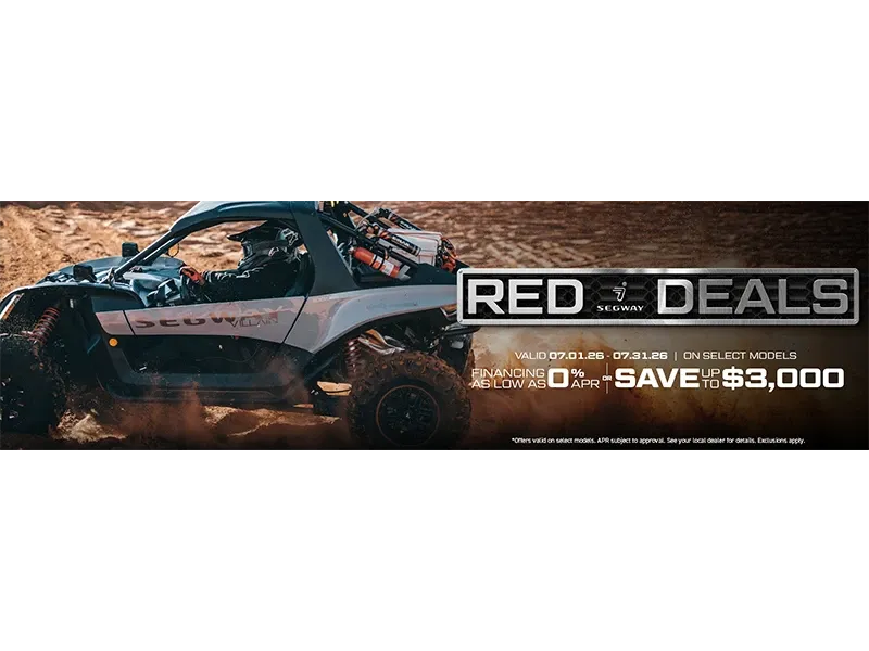 Segway Powersports - Red Deals - Villain | Promotion at