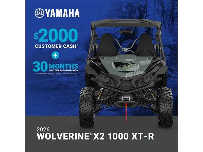 Limited Time Offers! - $2000 Customer Cash + 30 Months of Coverage Protection
