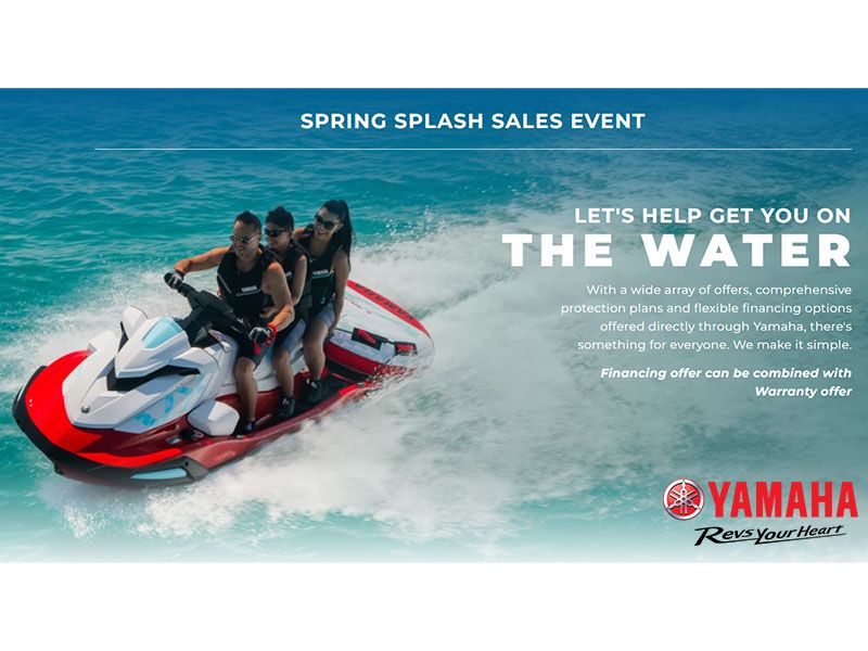 Spring Splash Sales Event - Waverunners