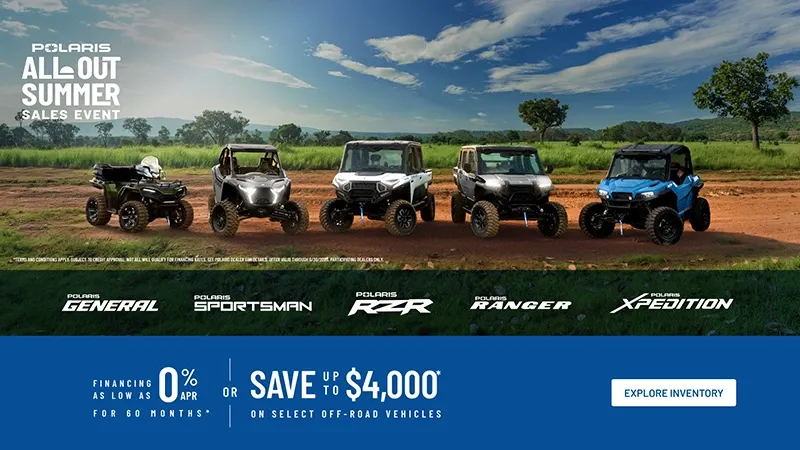 Polaris- All Out Summer Sales Event