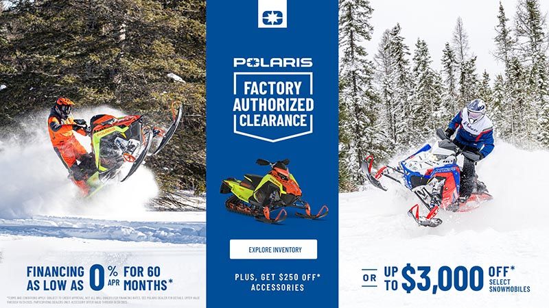 Polaris - Factory Authorized Clearance
